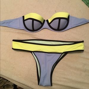 Victoria's Secret neon swim set